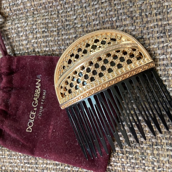 Dolce & Gabbana | Accessories | Dolce Gabbana Hair Comb  display picture 2